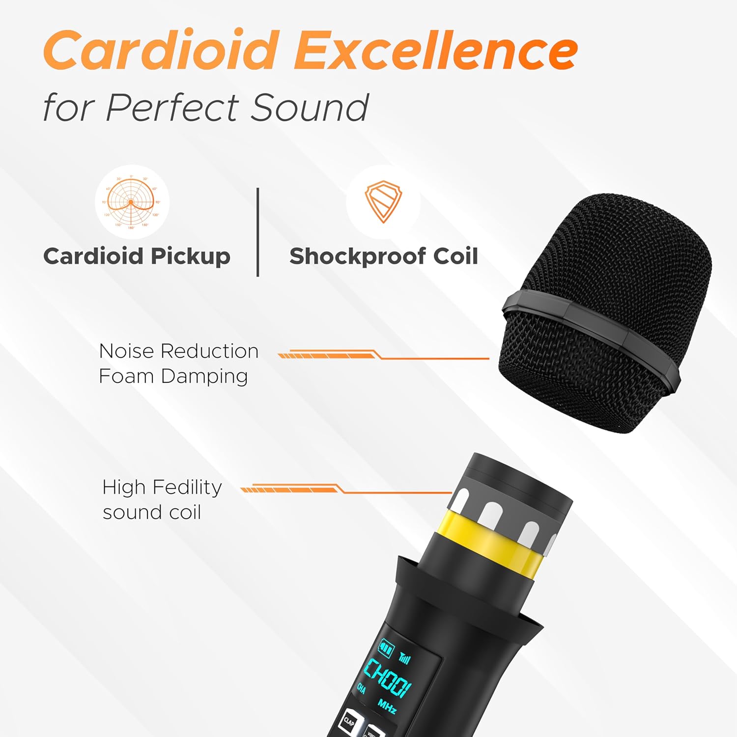 Digimore D-356 UHF wireless microphone system