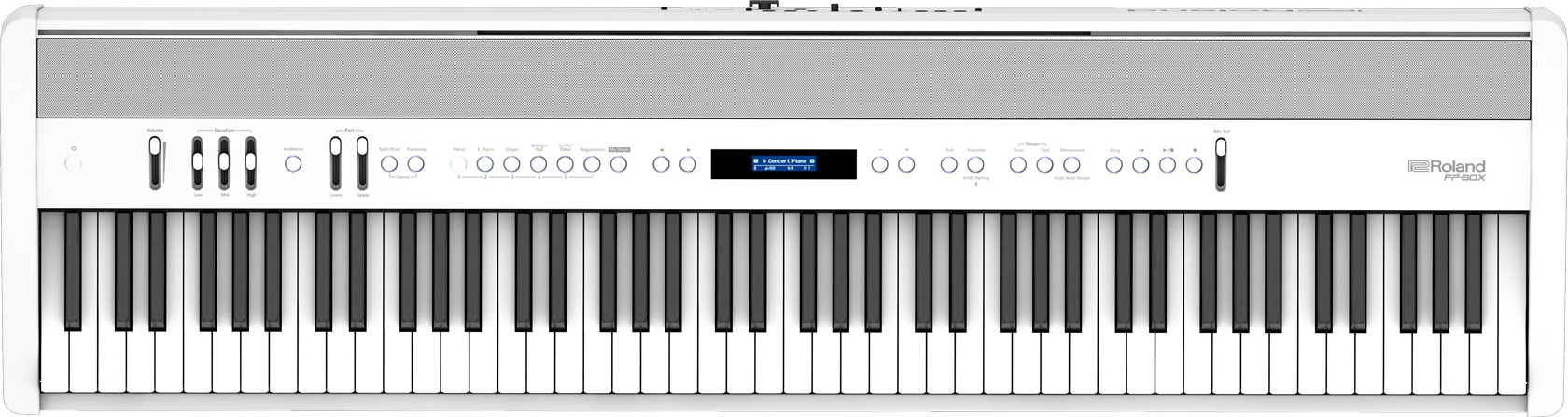 Roland FP-60X WH Digital Piano - White