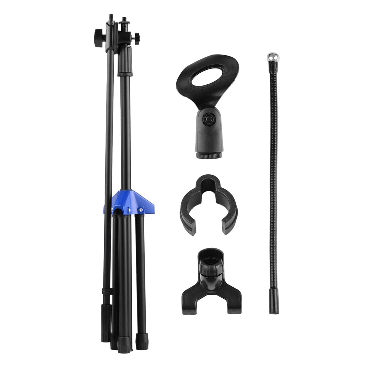 Galux GMP-600 Mic stand Heavy Duty with Mobile holder and Microphone holder Tripod base