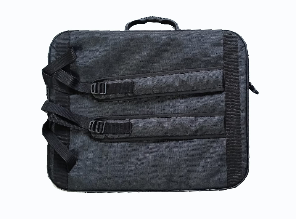Hard CaseCoverBackpack For Rockstar Pad20 Pro Advanced Heavy Padded Digital PercussionDrum Pad Gig Bag With Front Pocket