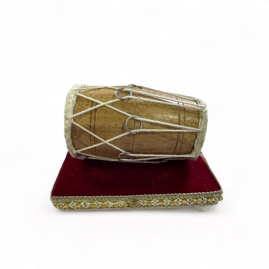 Premium Handcrafted Dholak Miniature