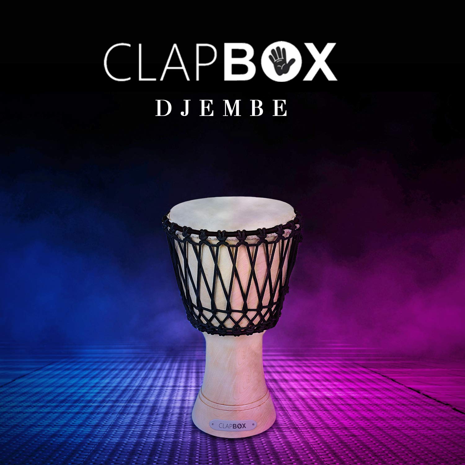 Clapbox Djembe - Mango Wood 10 Inches Natural