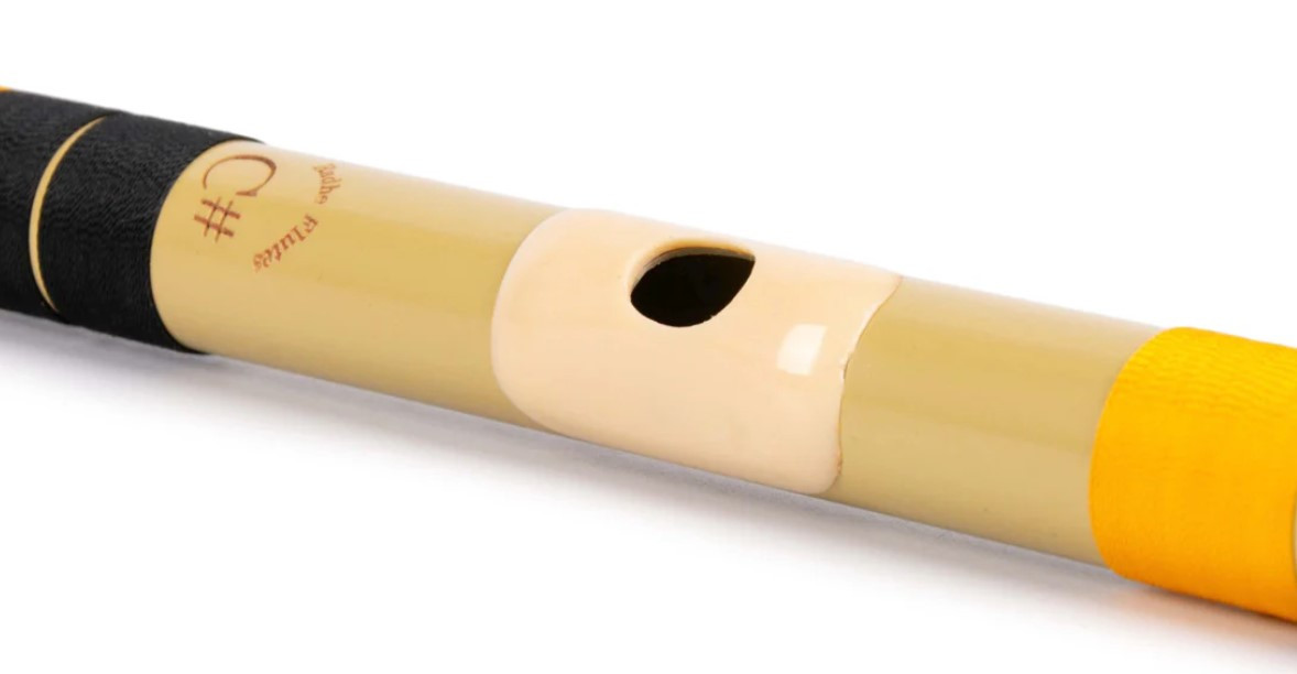 Radhe Flutes PVC Fiber C Sharp Bansuri Middle Octave 19inches