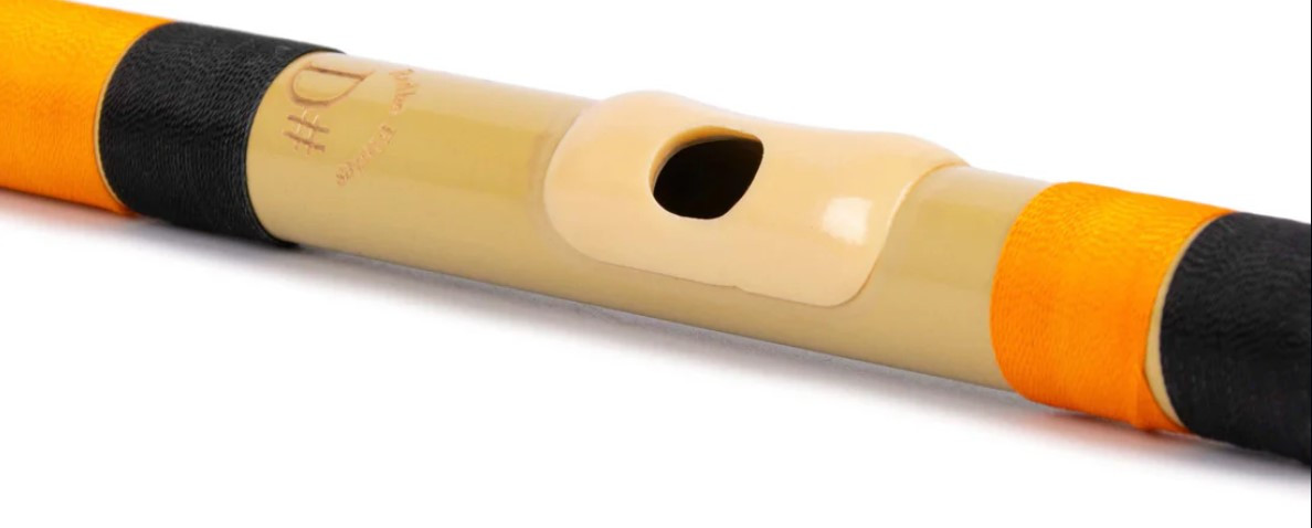 Radhe Flutes PVC Fiber D Sharp Bansuri Middle Octave 17inches