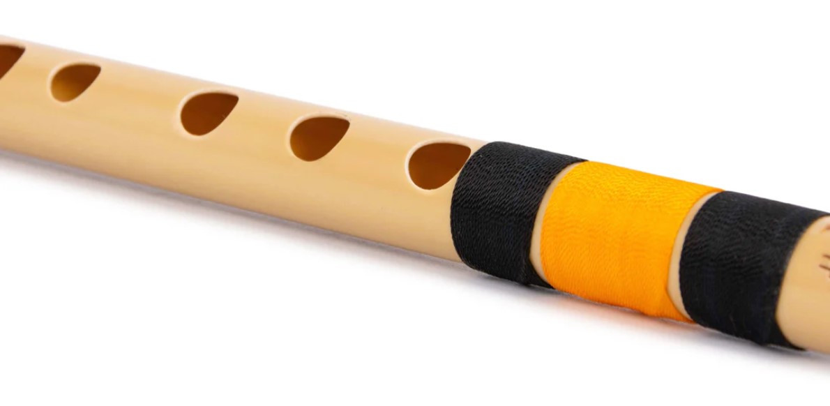 Radhe Flutes PVC Fiber F Sharp Bansuri Middle Octave 14inches