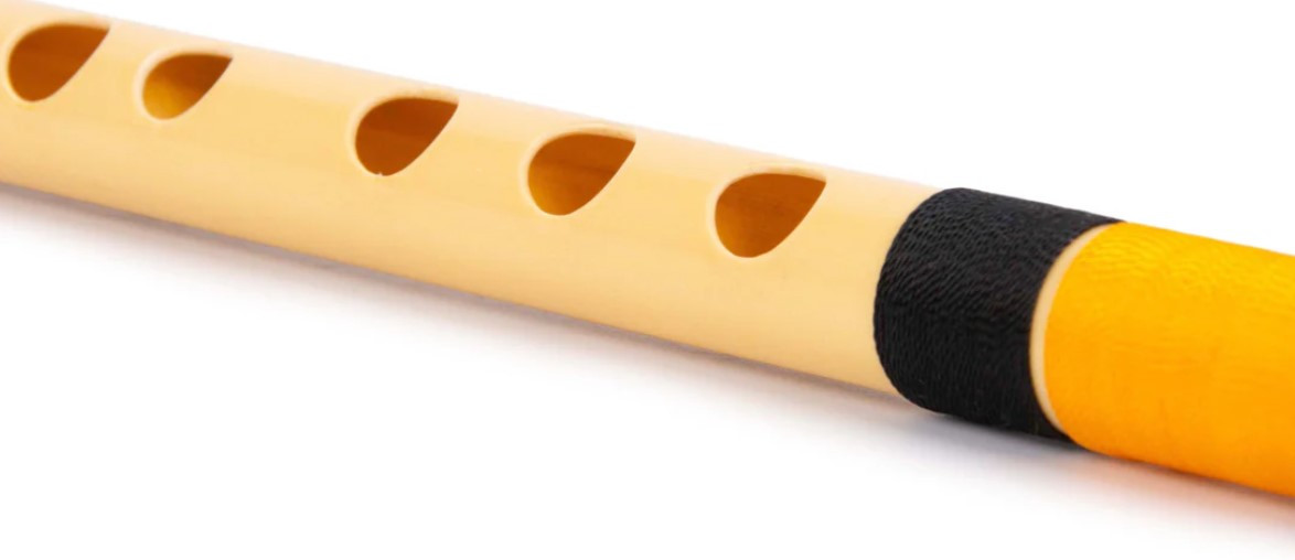 Radhe Flutes PVC Fiber G Sharp Bansuri Middle Octave 13inches