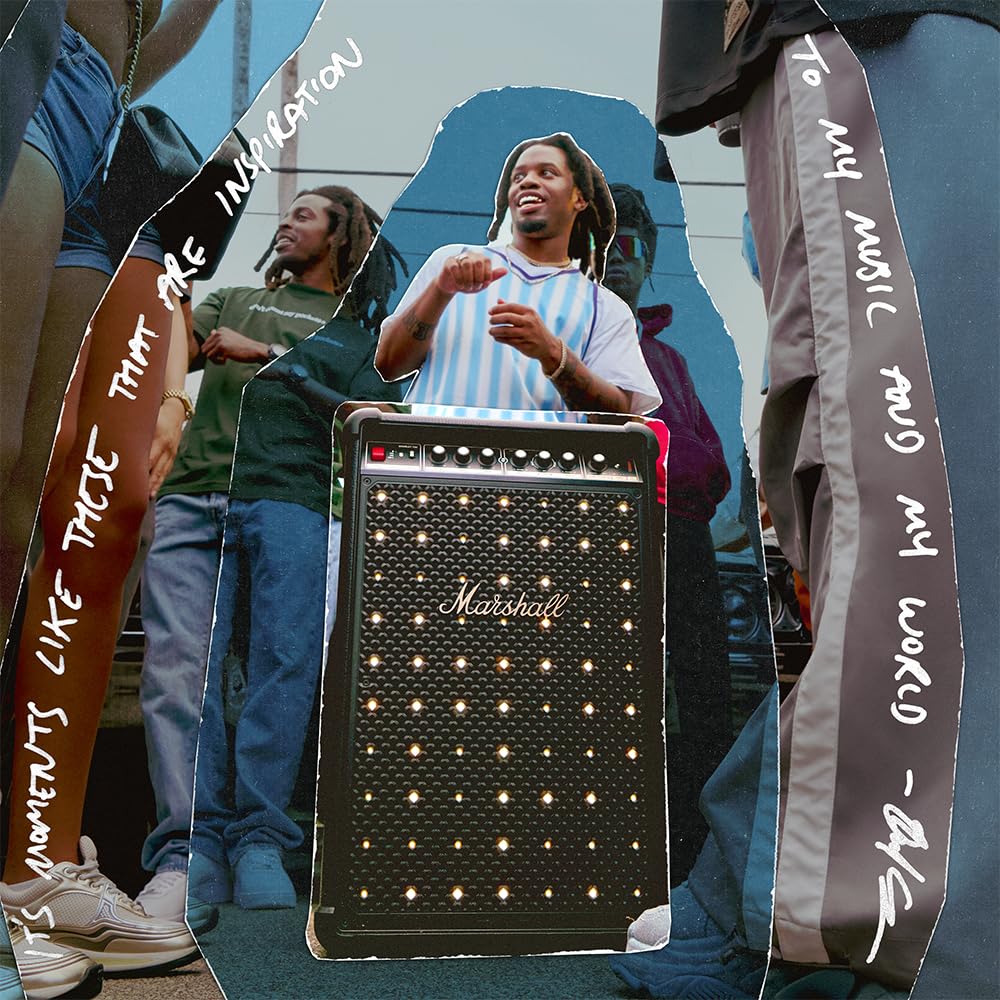 Marshall Bromley-750-Black-AND-BRASS