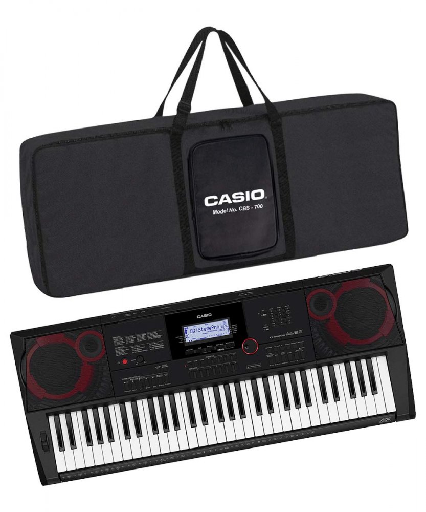 Casio Electronic Keyboard CT-X8000IN 61 Keys Keyboard with Adapter and ...