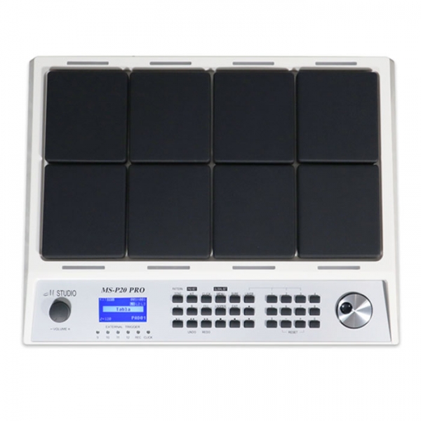 M-Studio MS-P20 Pro Octopad Electronic Drum Multipad - White