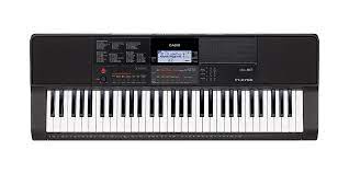 Casio CT-X700 Keyboard with Adapter Headphone Sustain Pedal Stand Combo Pack