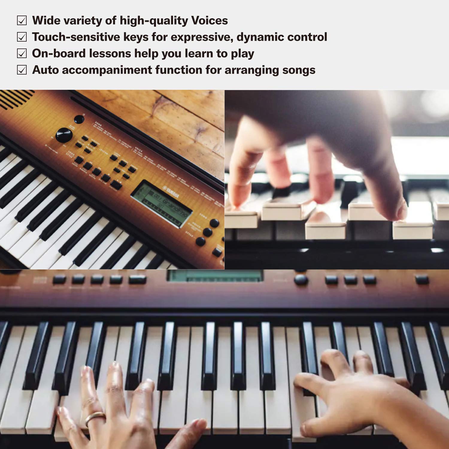 Yamaha PSR-E360 MA -61 Keys Portable Keyboard