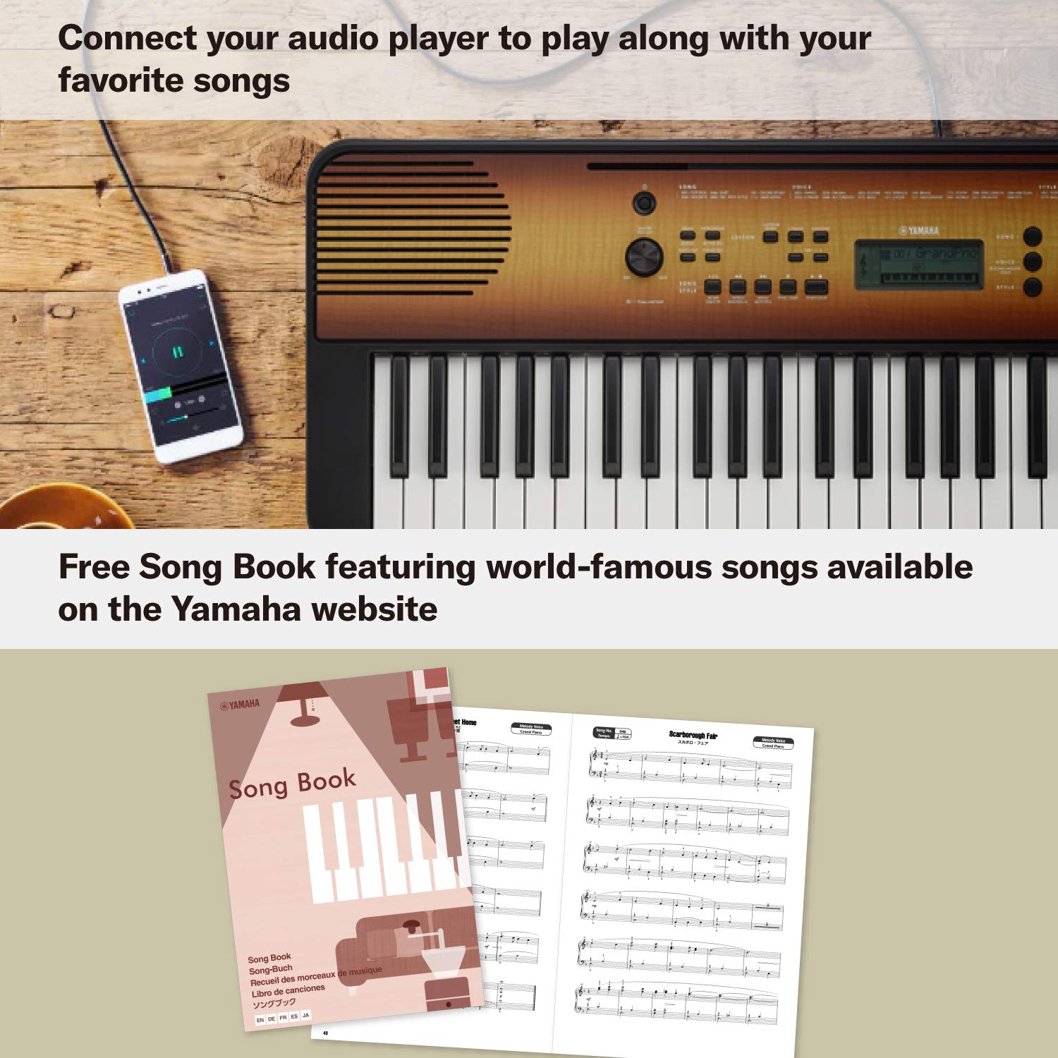 Yamaha PSR-E360 MA -61 Keys Portable Keyboard