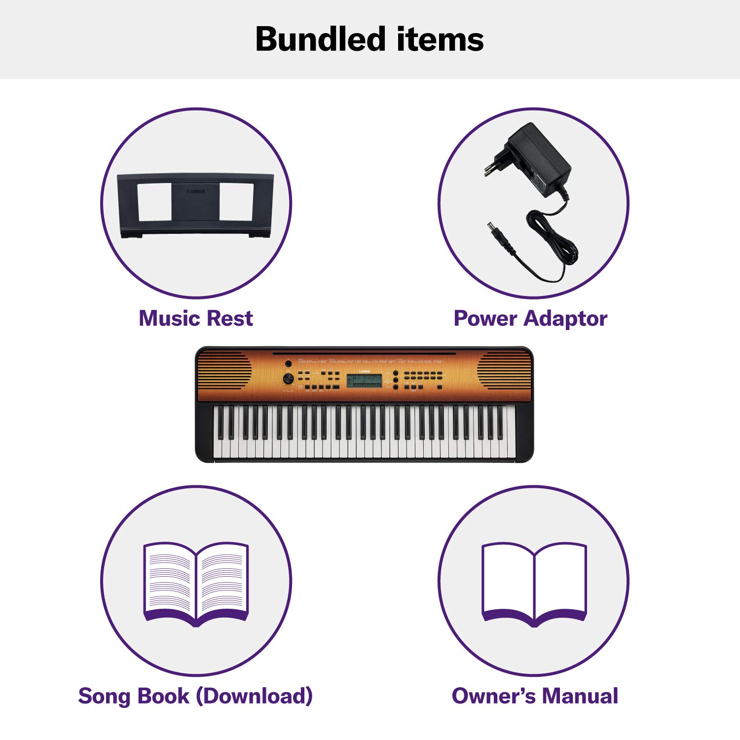 Yamaha PSR-E360 MA -61 Keys Portable Keyboard