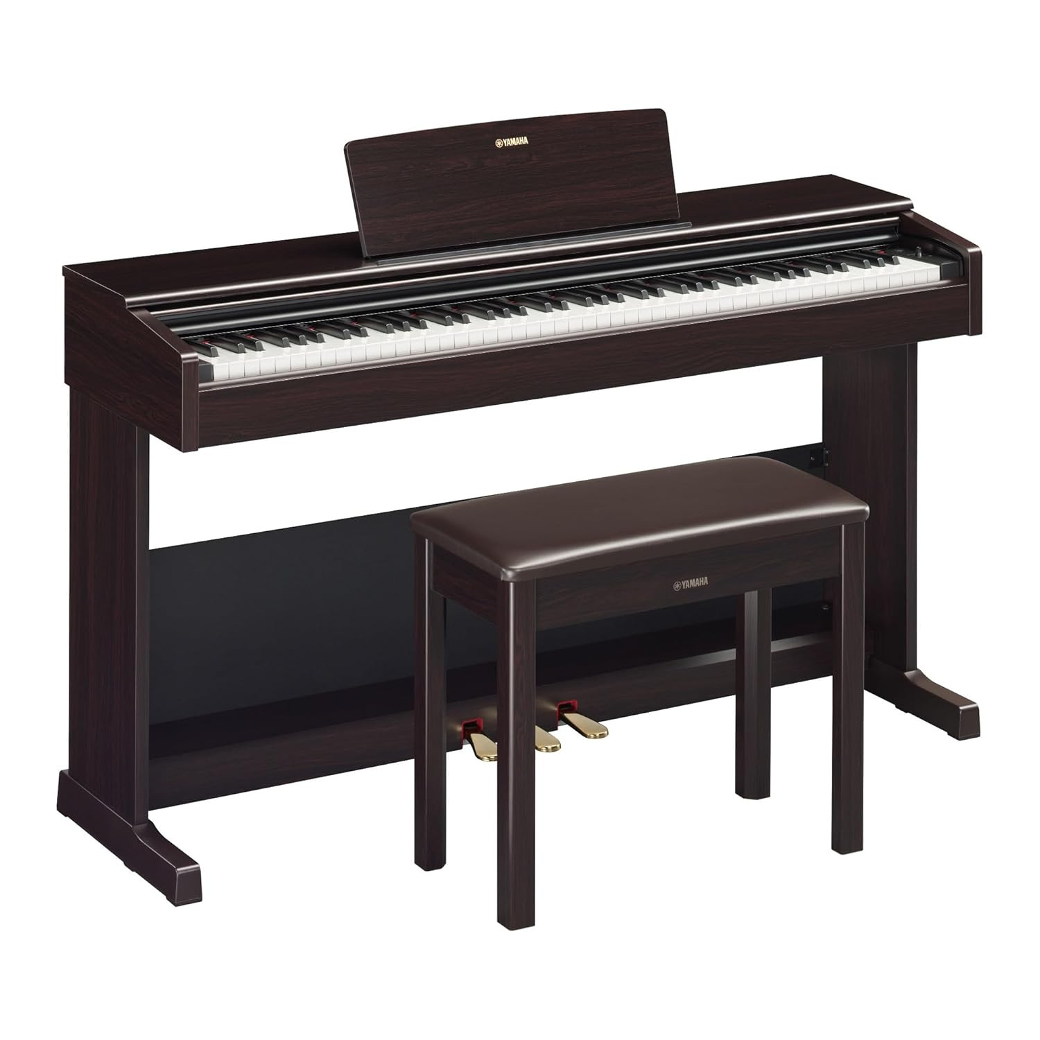 YAMAHA YDP105R Piano 88 Keys With Bench Dark Rosewood
