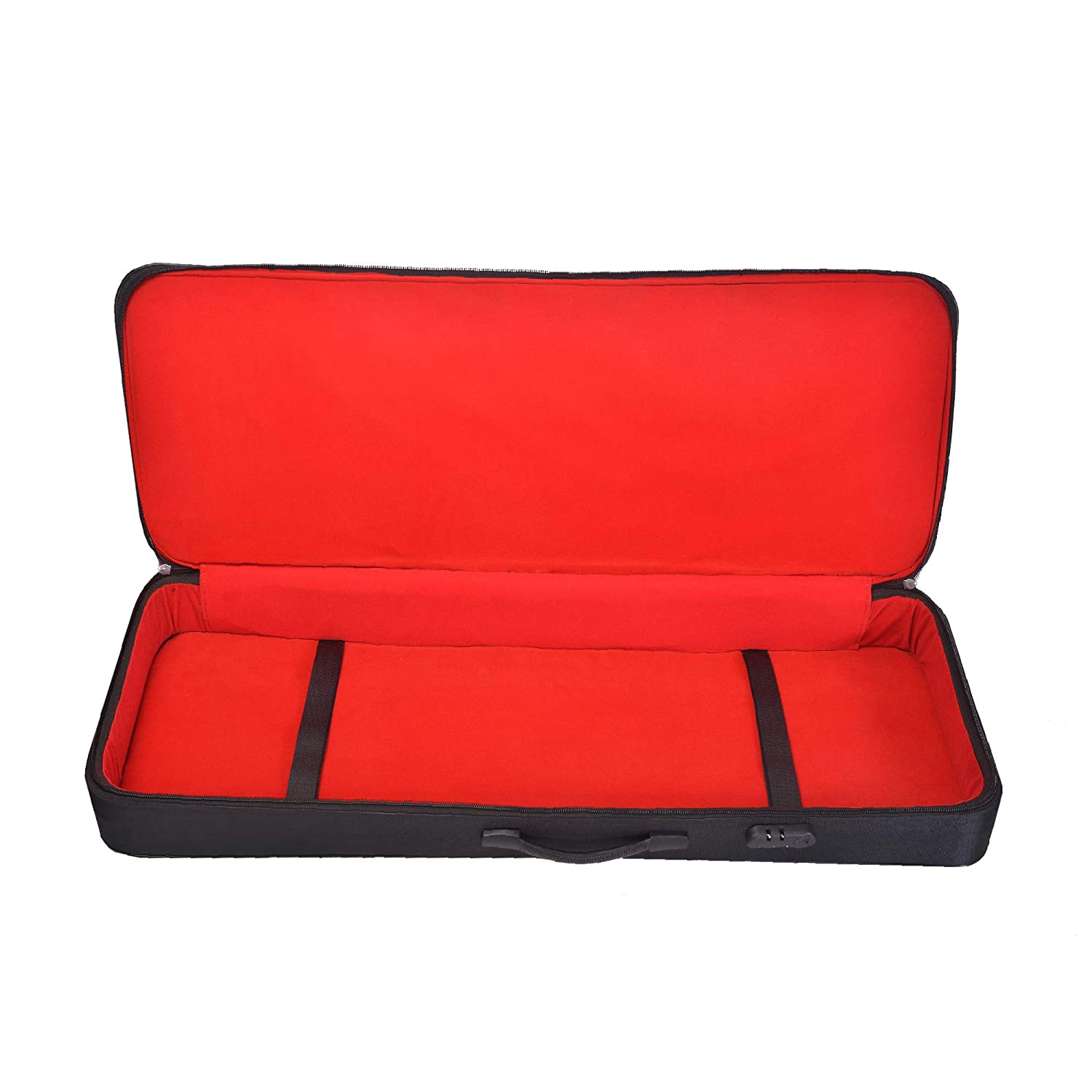 Hard CaseCover for ROLAND XP-60 XP-50 BK5 Digital Synthesizer Portable Keyboard with Wheels 14 mm Heavy Padded Gig Bag