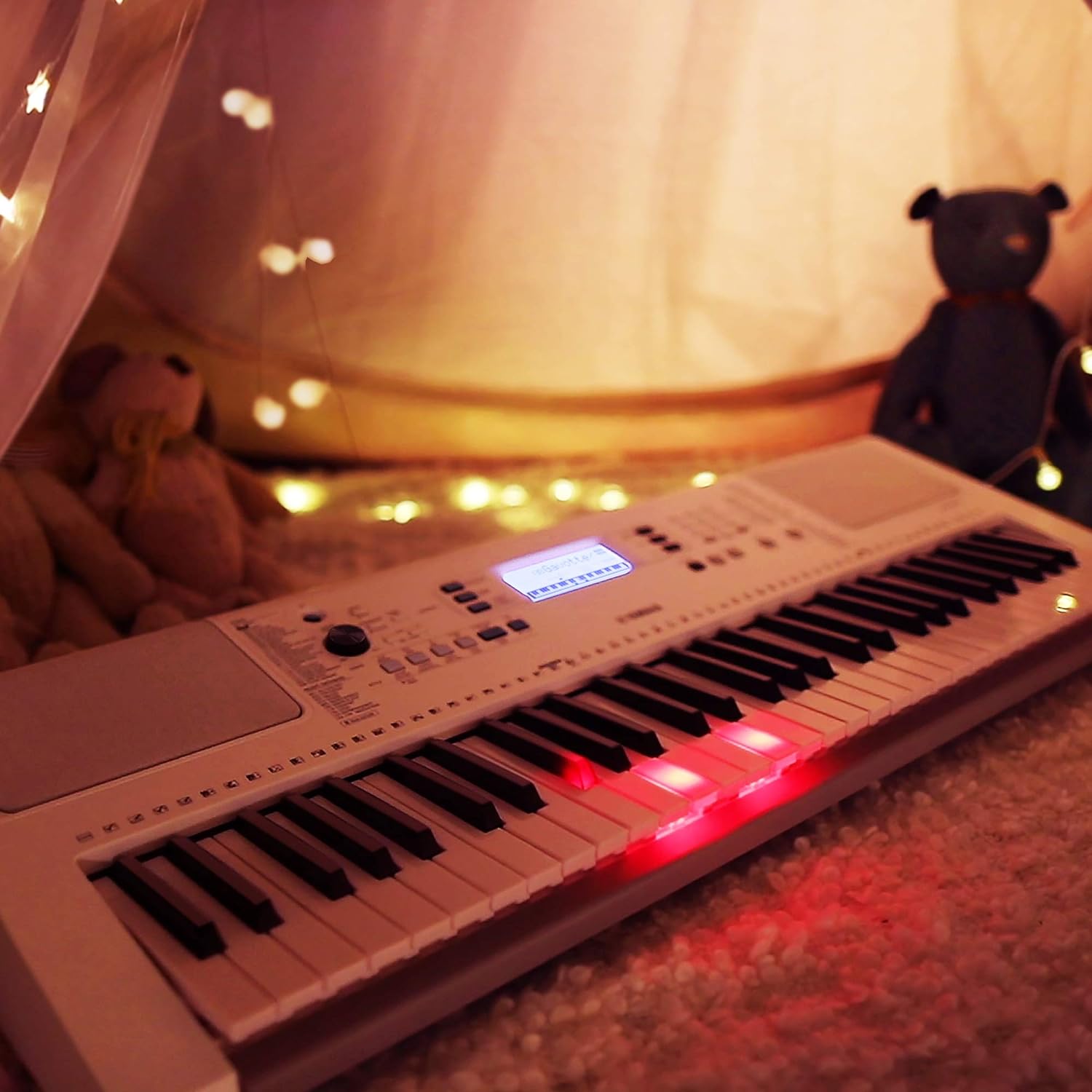 Yamaha EZ-310 61-Key Portable Keyboard with Lighted Keys