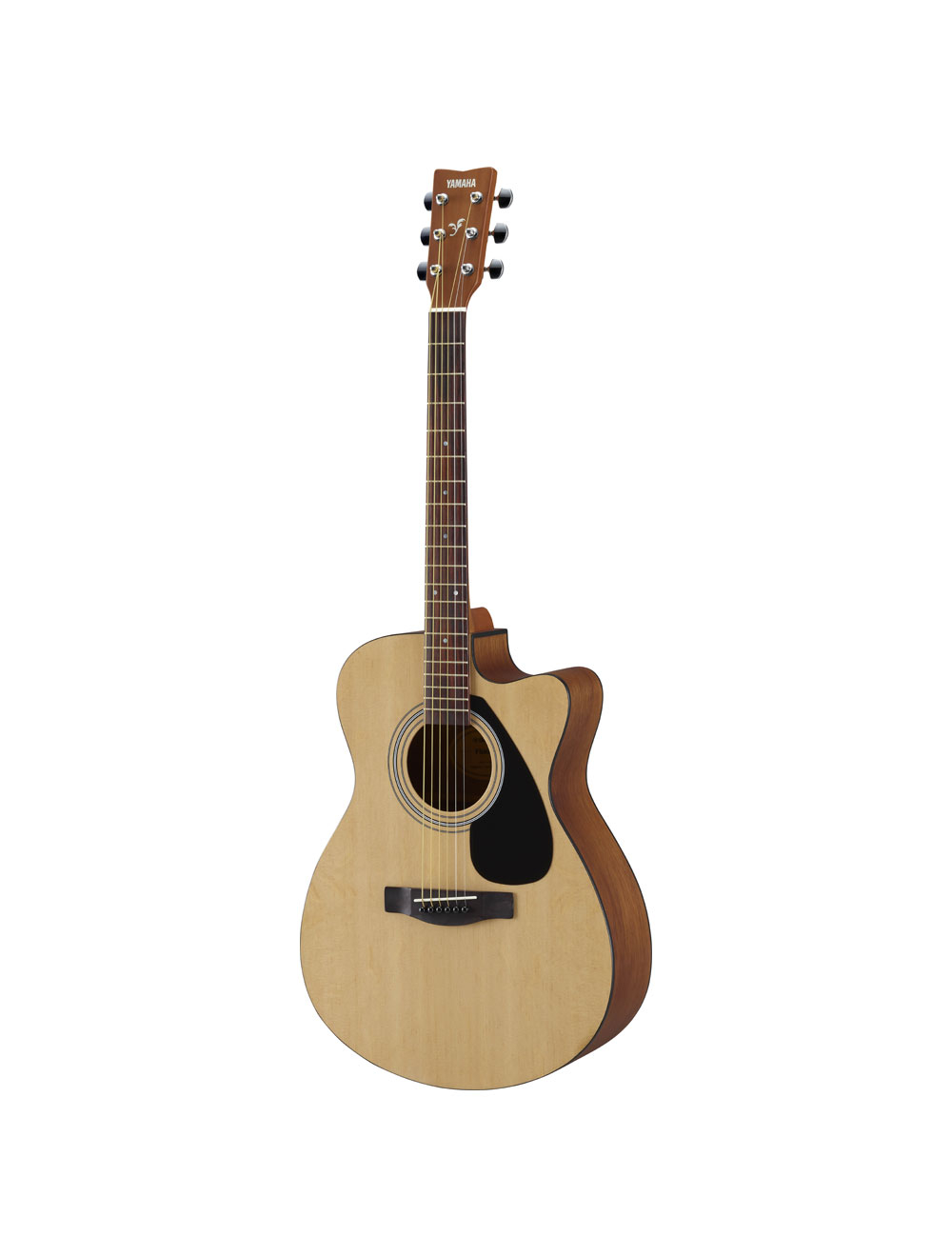 Yamaha FS80C The Ultimate Concert-body Cutway Acoustic Guitar Natural with Bag