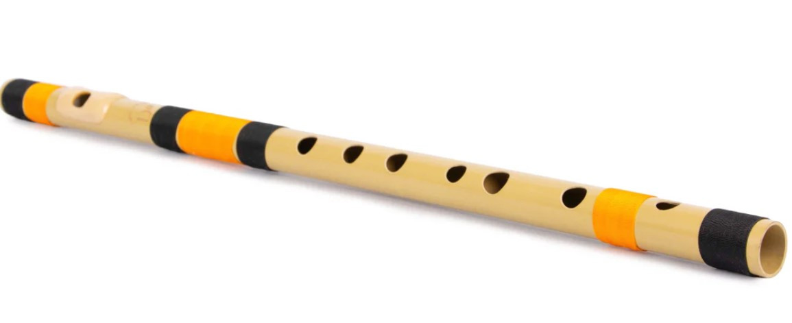Radhe Flutes PVC Fiber D Sharp Bansuri Middle Octave 17inches