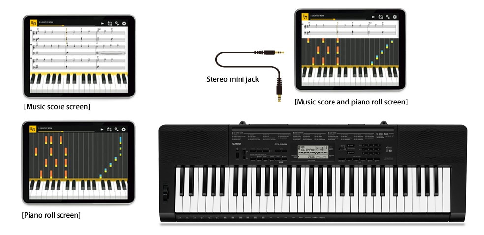 Casio CTK-3500 Electronic Touch Sensitive Keyboard