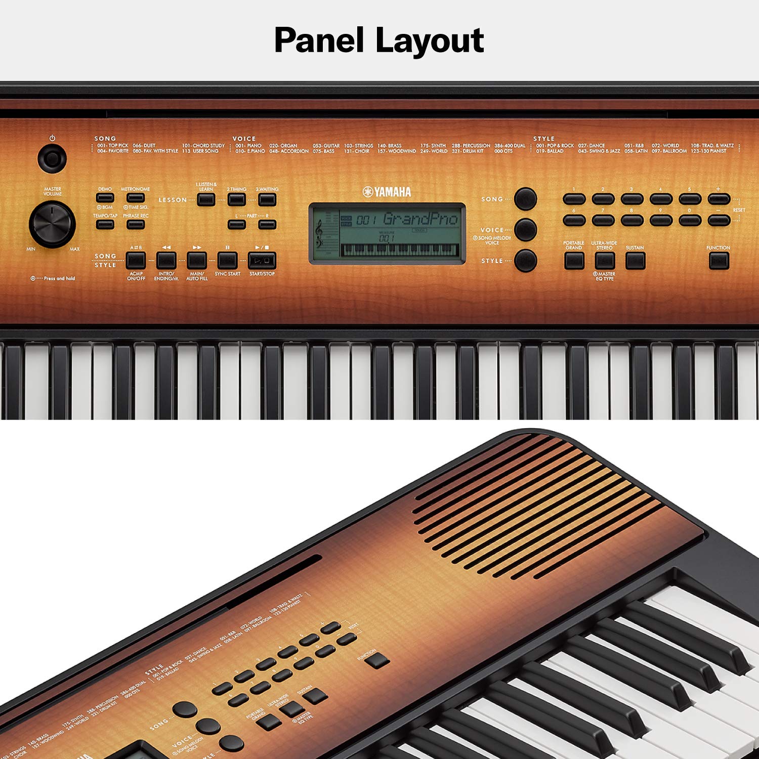 Yamaha PSR-E360 MA -61 Keys Portable Keyboard
