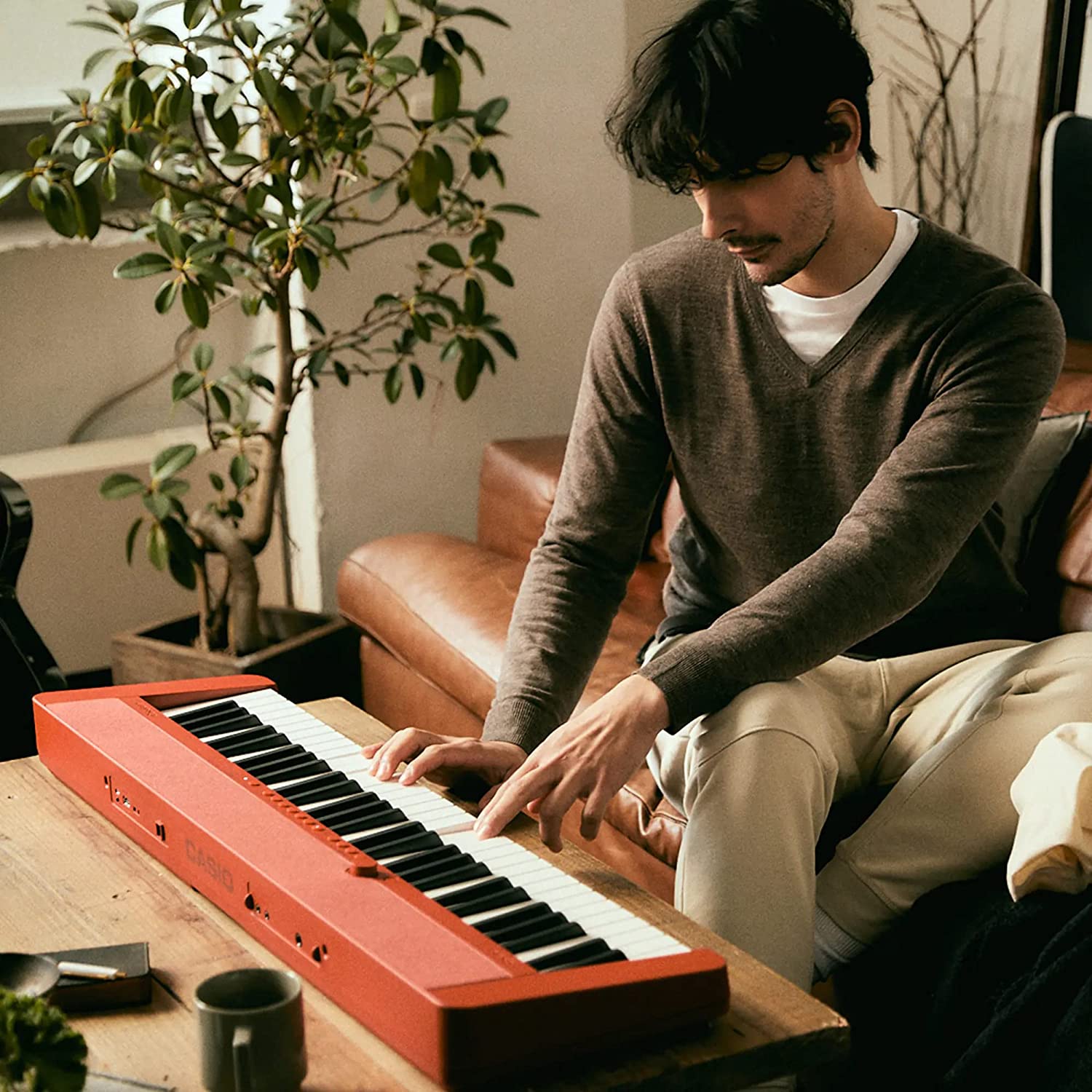 Casiotone CT-S1RD 61 keys Advanced Keyboard with Chordana Play APP