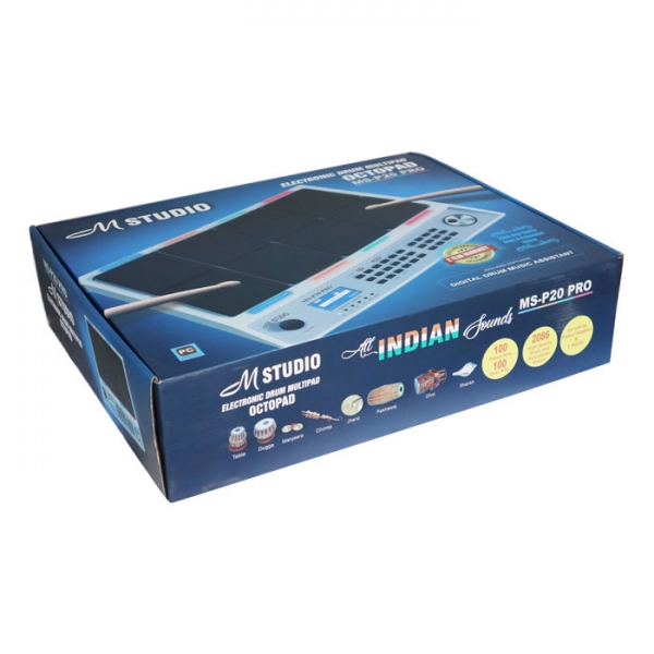 M-Studio MS-P20 Pro Octopad Electronic Drum Multipad - Black