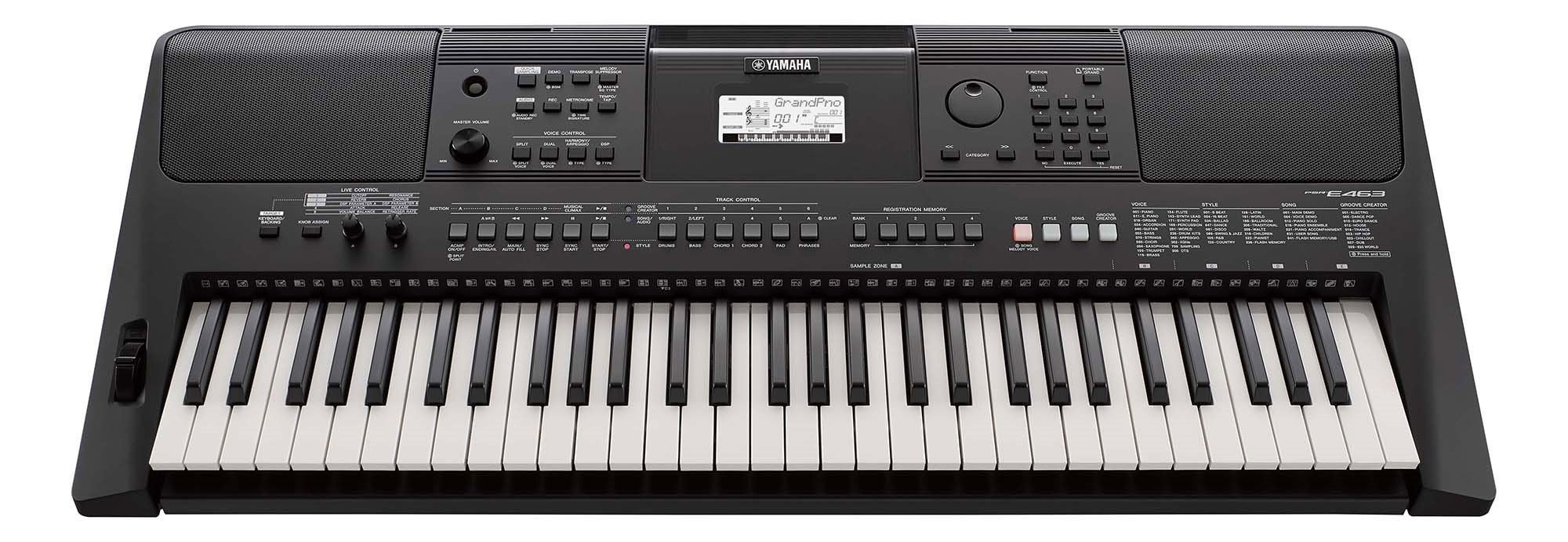 Yamaha PSR-E463 Electronic 61 Keys Touch Sensitive Keyboard