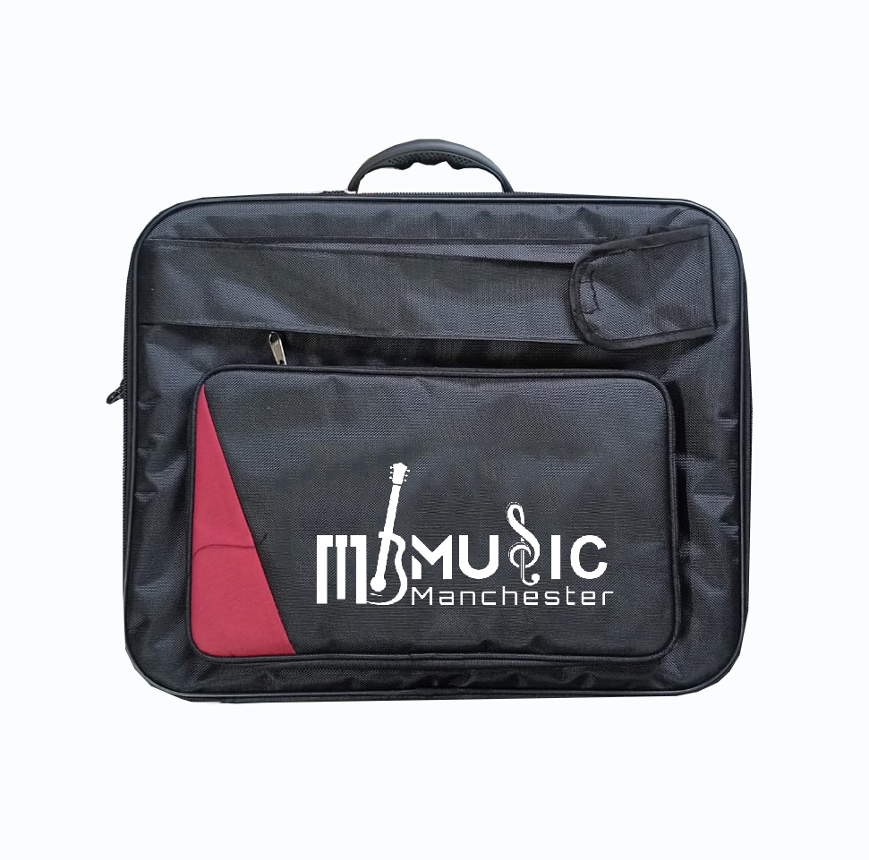 Hard CaseCoverBackpack For Rockstar Pad20 Pro Advanced Heavy Padded Digital PercussionDrum Pad Gig Bag With Front Pocket