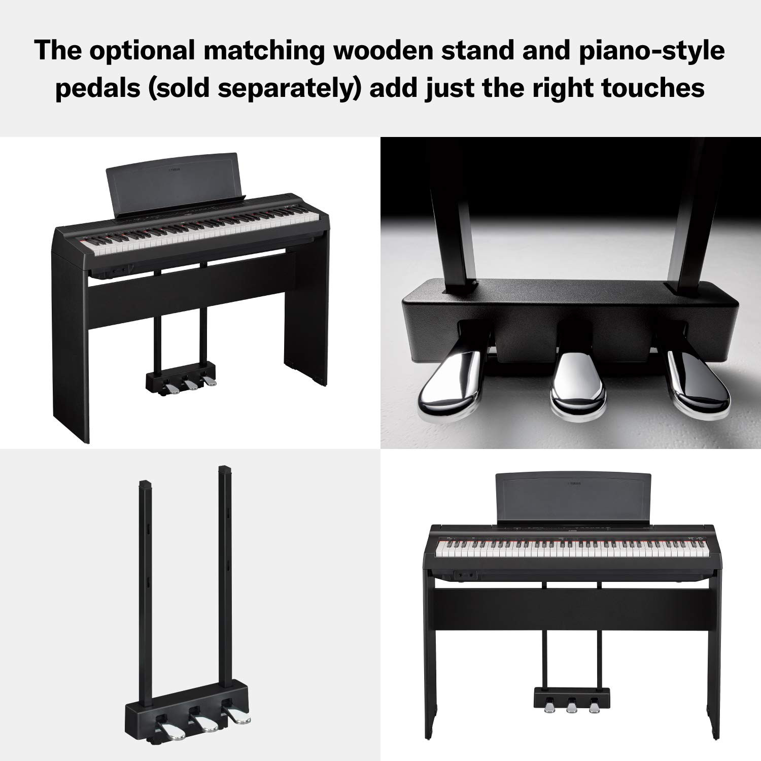 Yamaha P-121B 73-Key Digital Piano Black