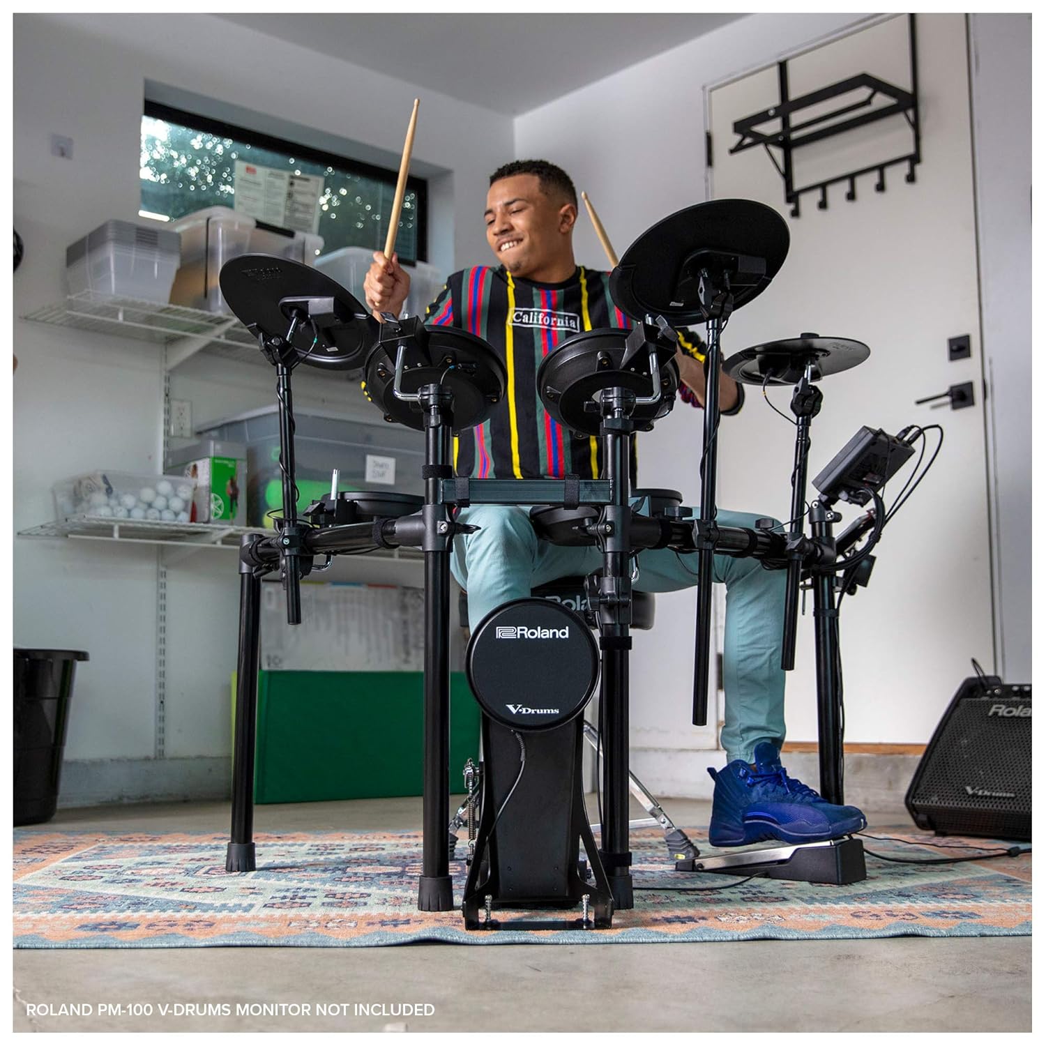 ROLAND TD-07KV V-DRUMS ELECTRONIC DRUM KIT With STAND