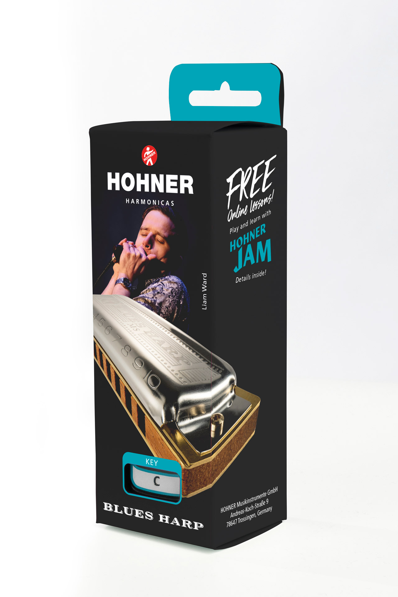 Hohner Harmonica Blues Harp key C M533016P