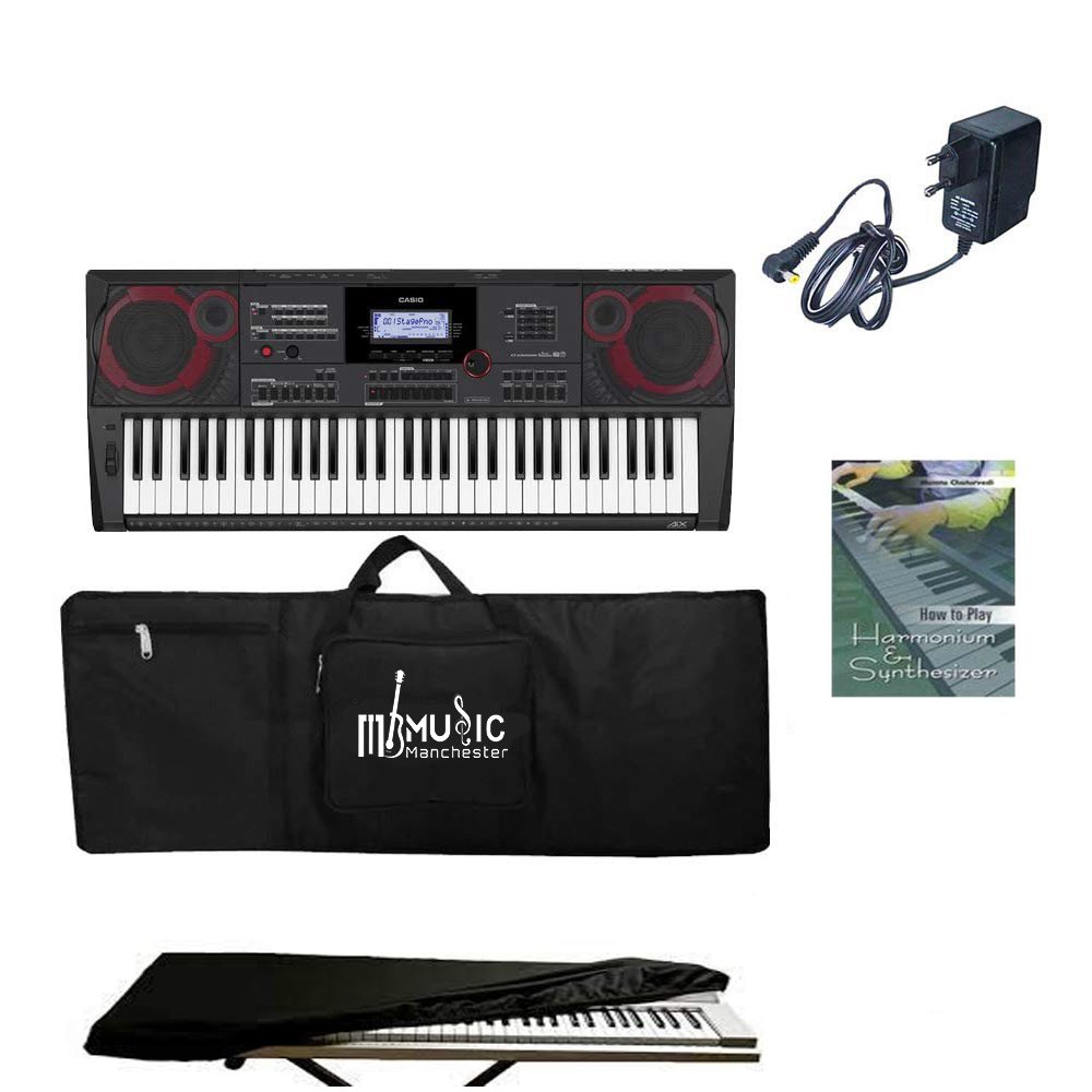 Image of Casio CT-X9000IN 61-Key Portable Keyboard With Power Adapter, Gigbag, Cloth & Ebook