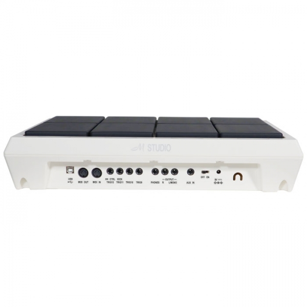 M-Studio MS-P20 Pro Octopad Electronic Drum Multipad - White