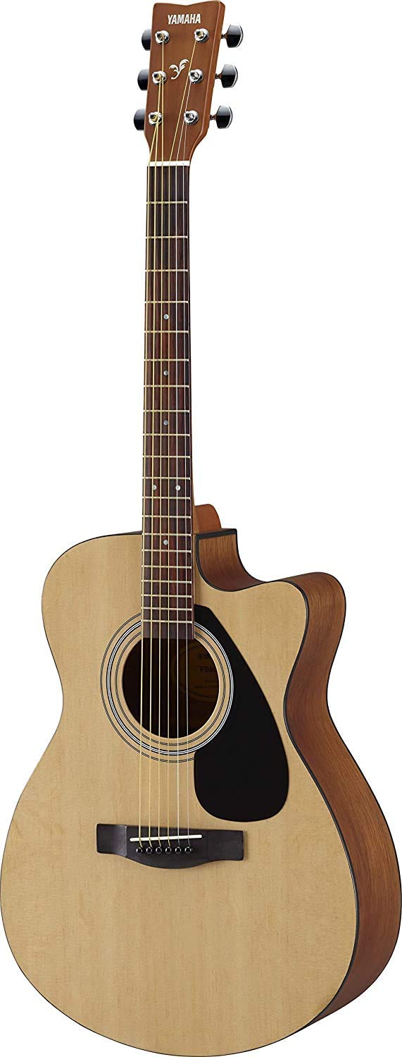 Yamaha FS80C The Ultimate Concert-body Cutway Acoustic Guitar Natural with Bag