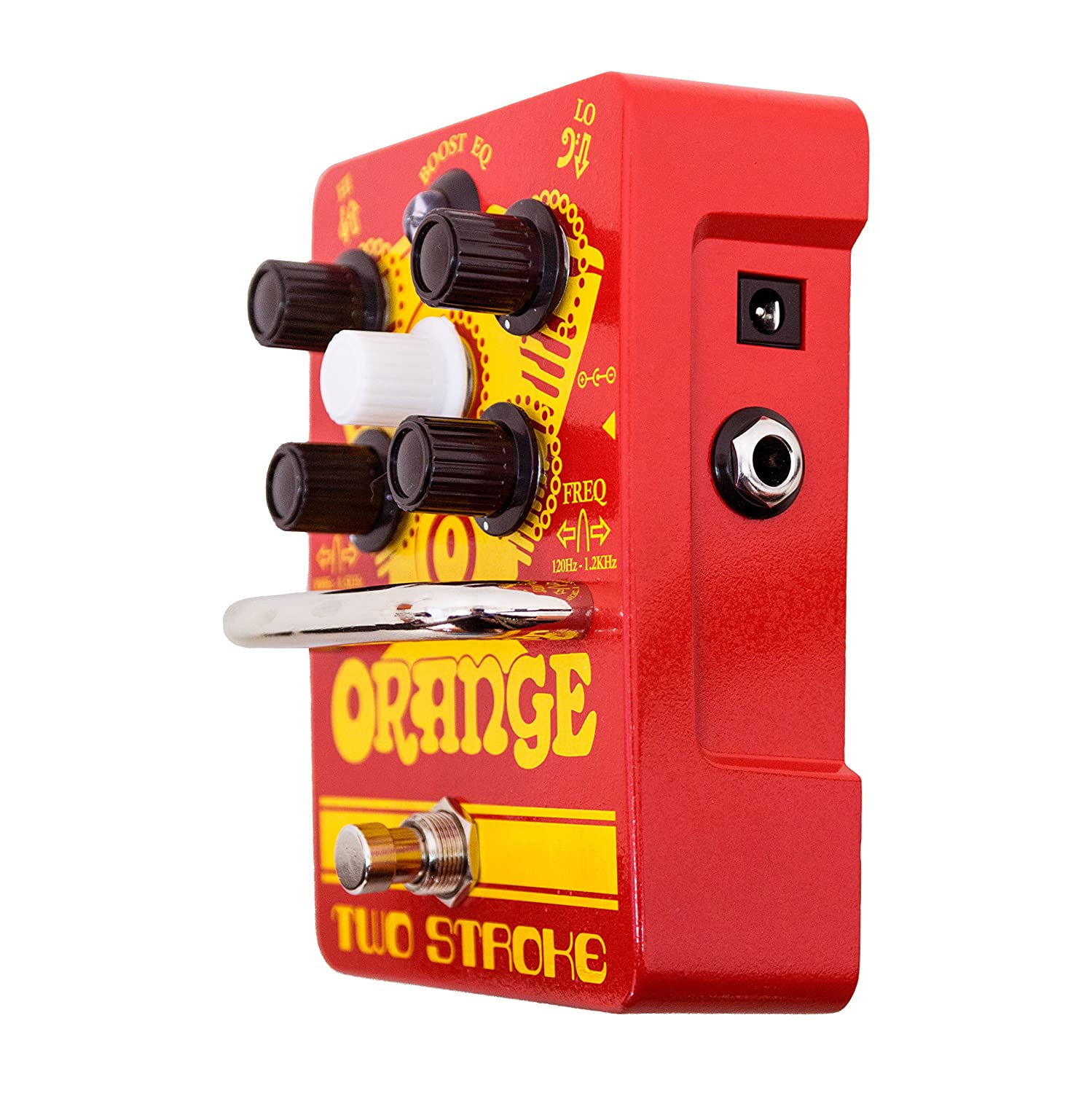 Orange Two-Stroke Boost EQ Pedal Guitar Effects Pedal