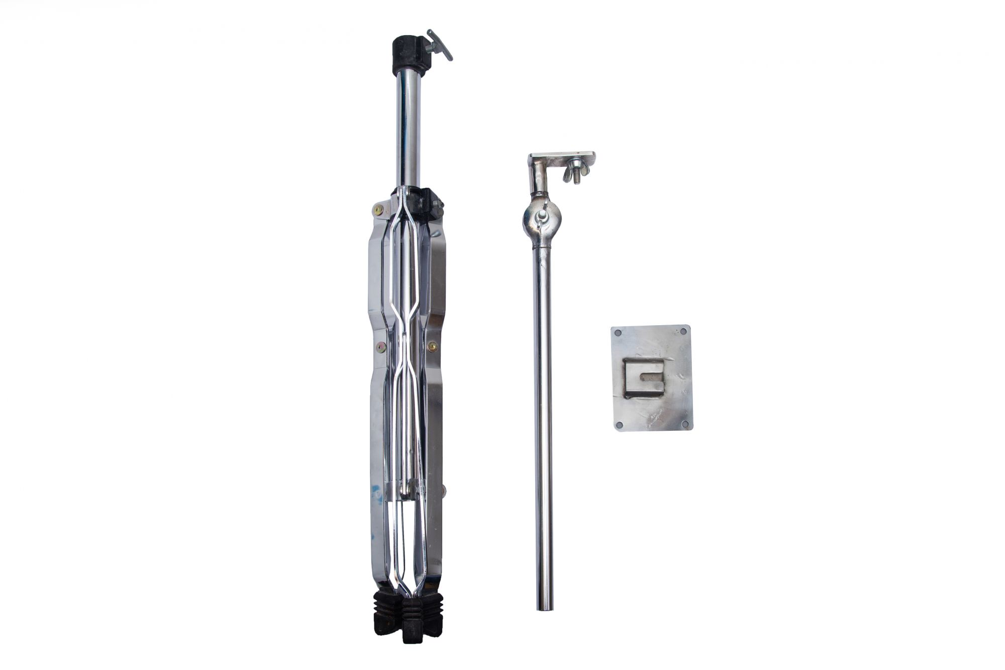 Standzo OS-2 Single Octopad Stand Double Bar Chrome