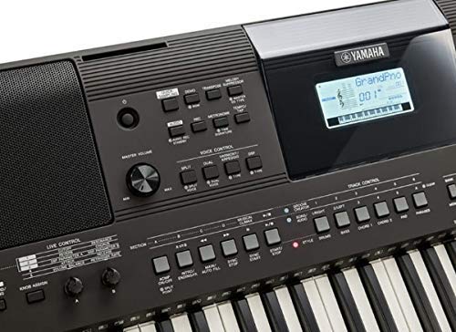 Yamaha PSR-E463 Digital keyboard with Red Bag Adaptor