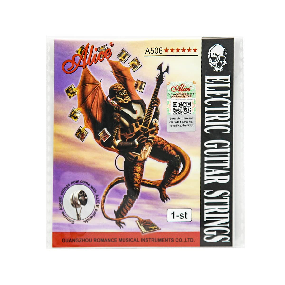 Alice Electric Gtr Strings A506-2nd