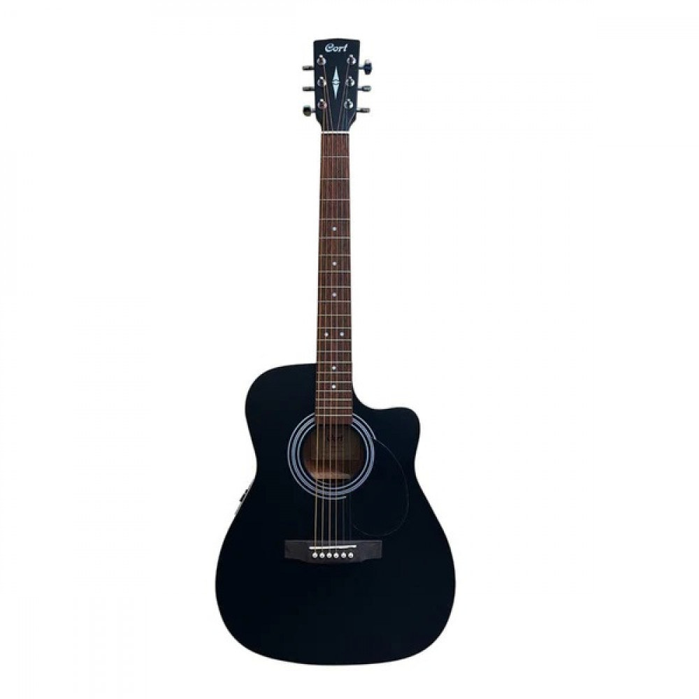 Image of Cort AF500CE BKS Standard Series Electro-Acoustic Guitar