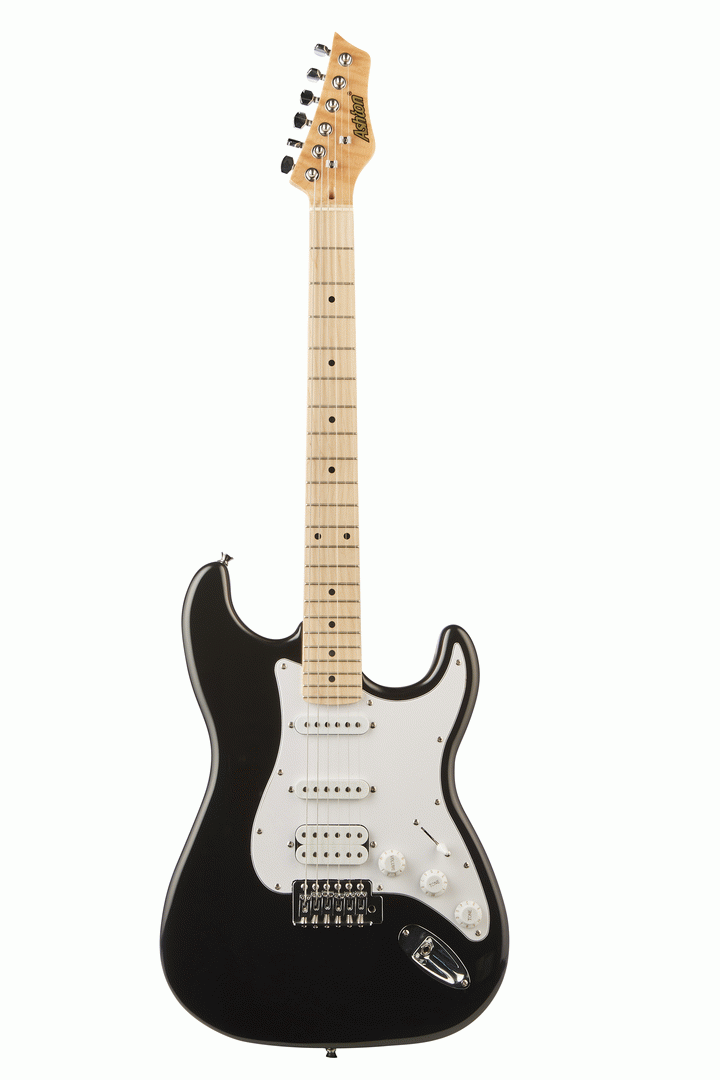 Ashton AG232MBK BK Maple Board Electric Guitar