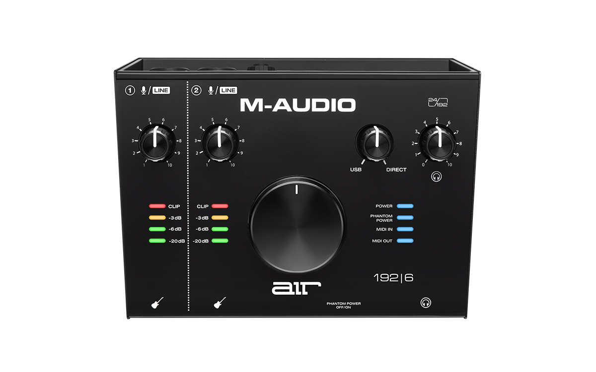 M-Audio AIR 1926 2-In2-Out 24192 USB AudioMIDI Interface