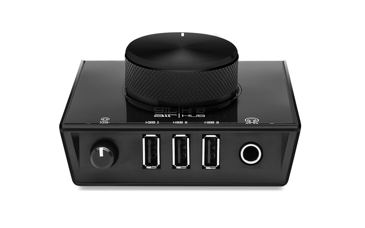 M-Audo AIRHub USB Monitoring Interface with Built-In 3-Port Hub