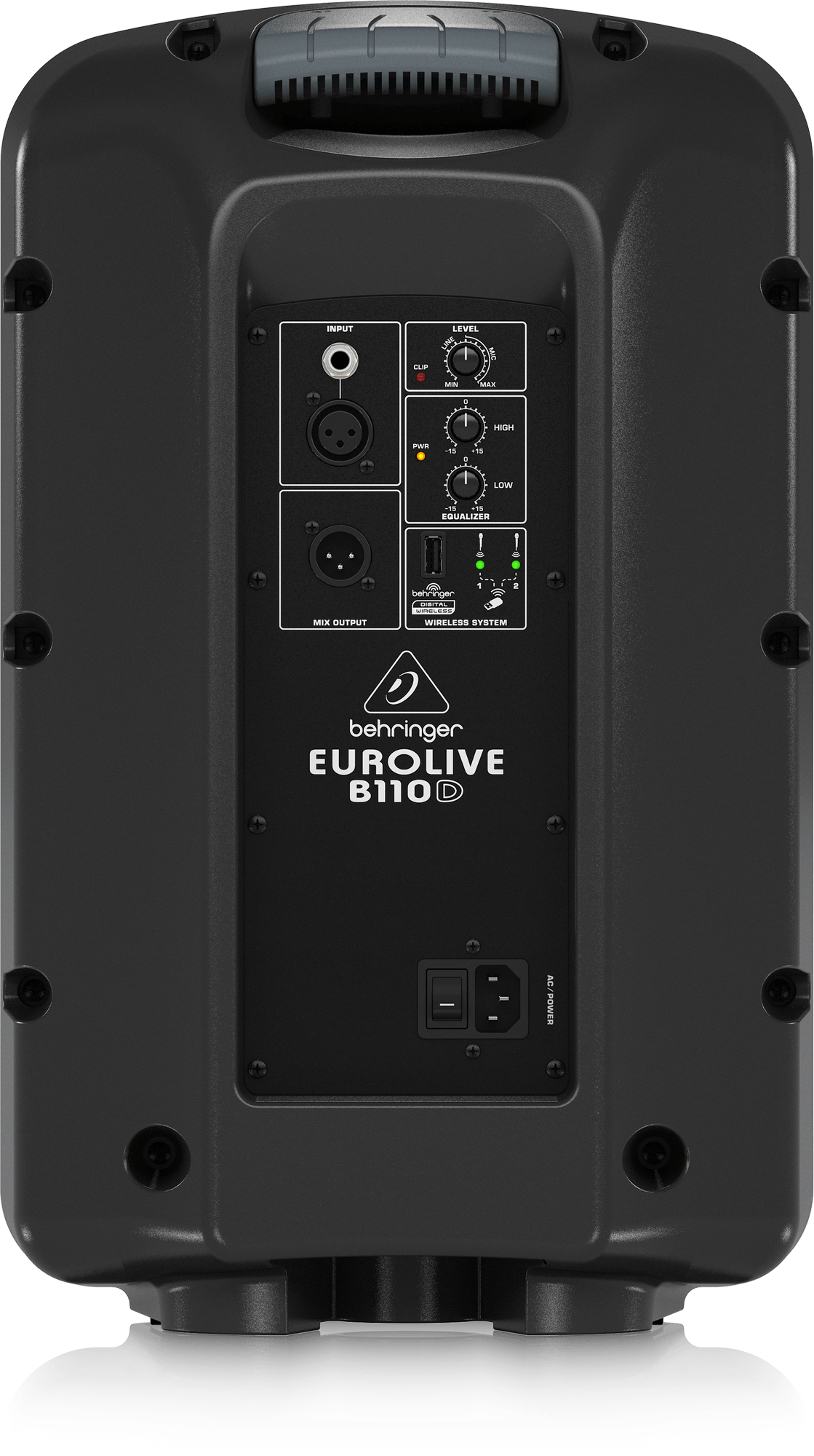 Behringer B110D Active 300W 2-Way 10 PA Speaker System with Wireless Option