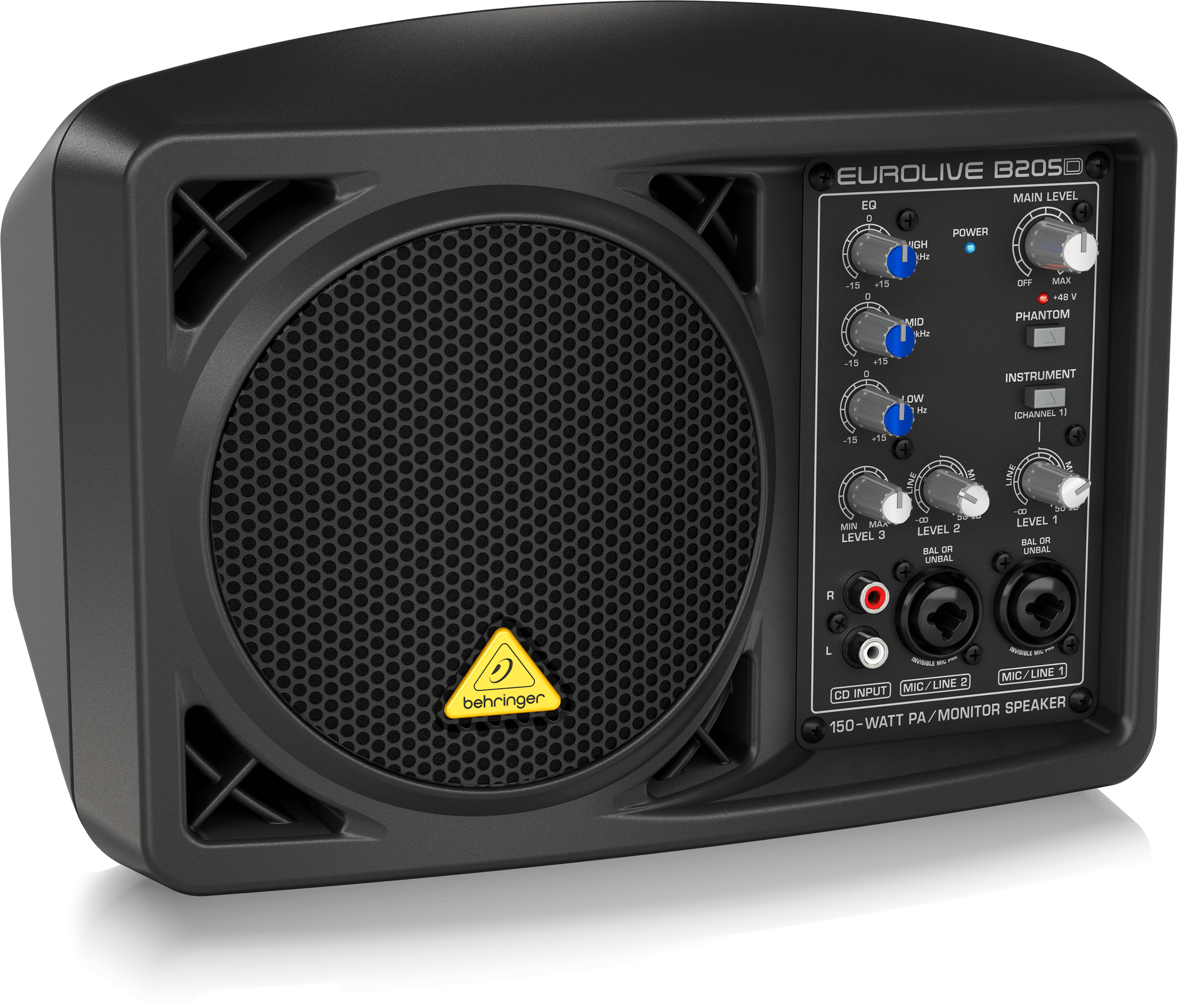 Behringer EUROLIVE B205D Ultra-Compact 150W PAMonitor Speaker System