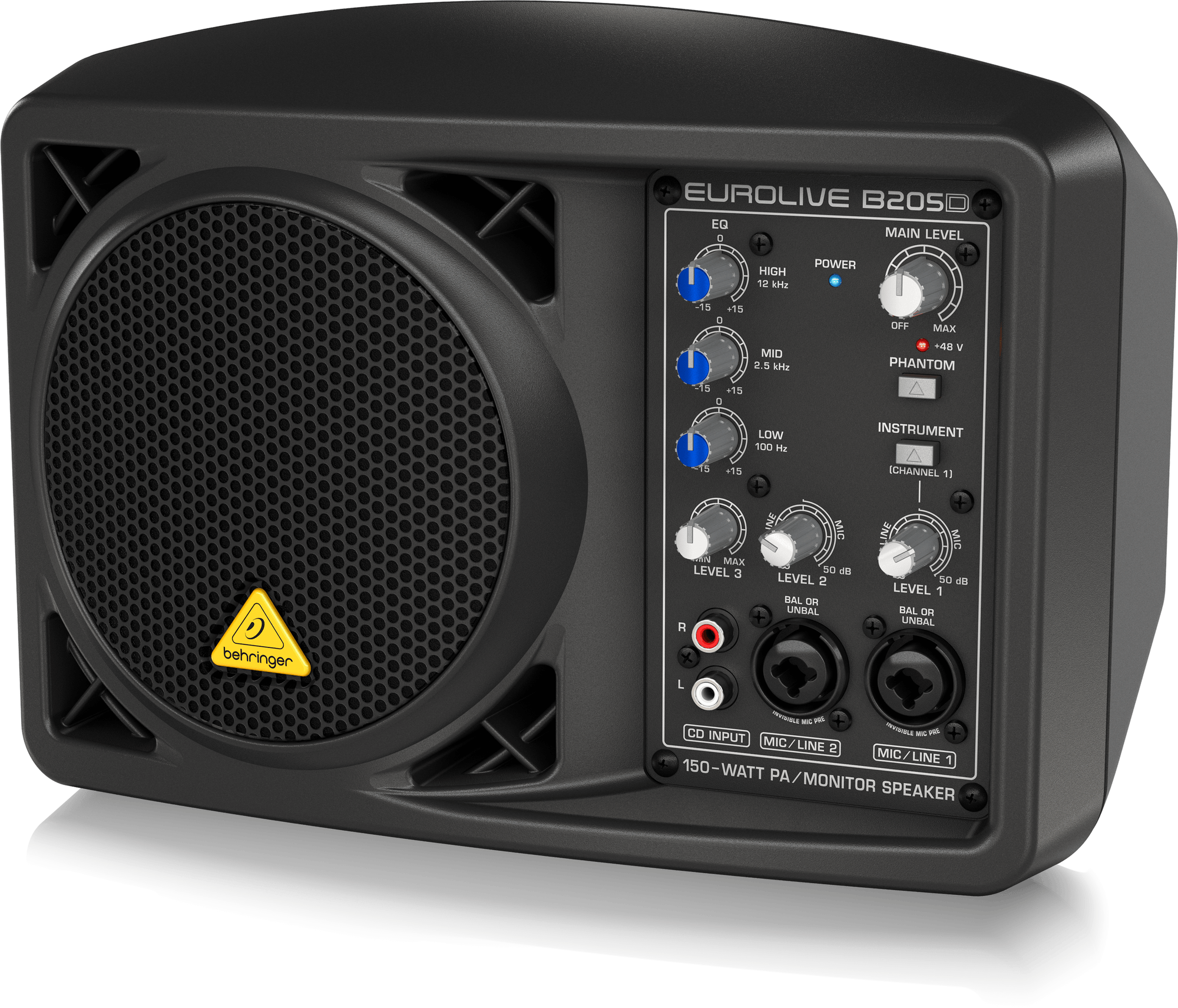 Behringer EUROLIVE B205D Ultra-Compact 150W PAMonitor Speaker System