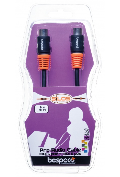 Bespeco Pro Audio Midi Cable SLMM150 - Midi 5 Pole 15Mtr