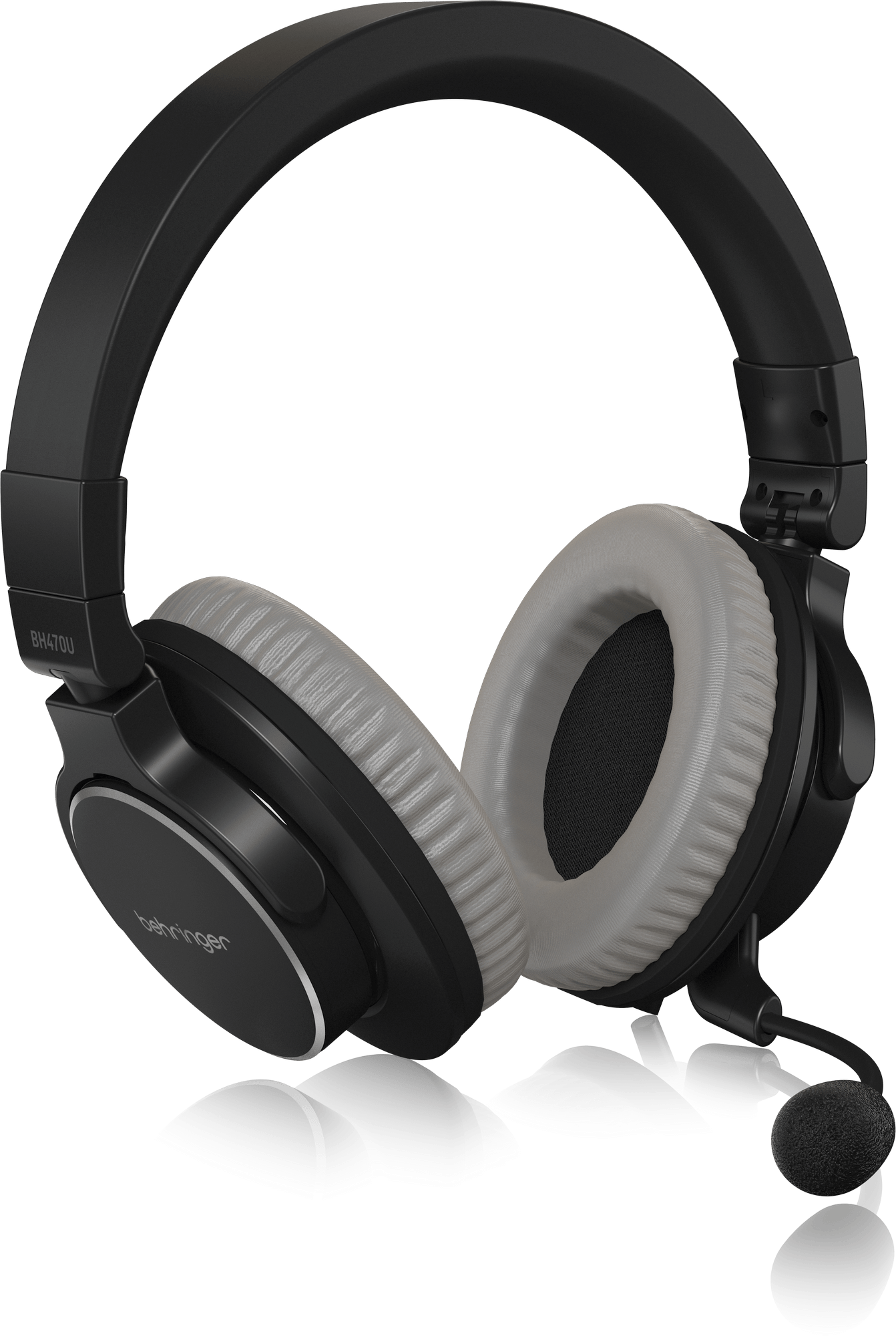 Behringer BH470U Premium Stereo Headset with Detachable Microphone and USB Cable
