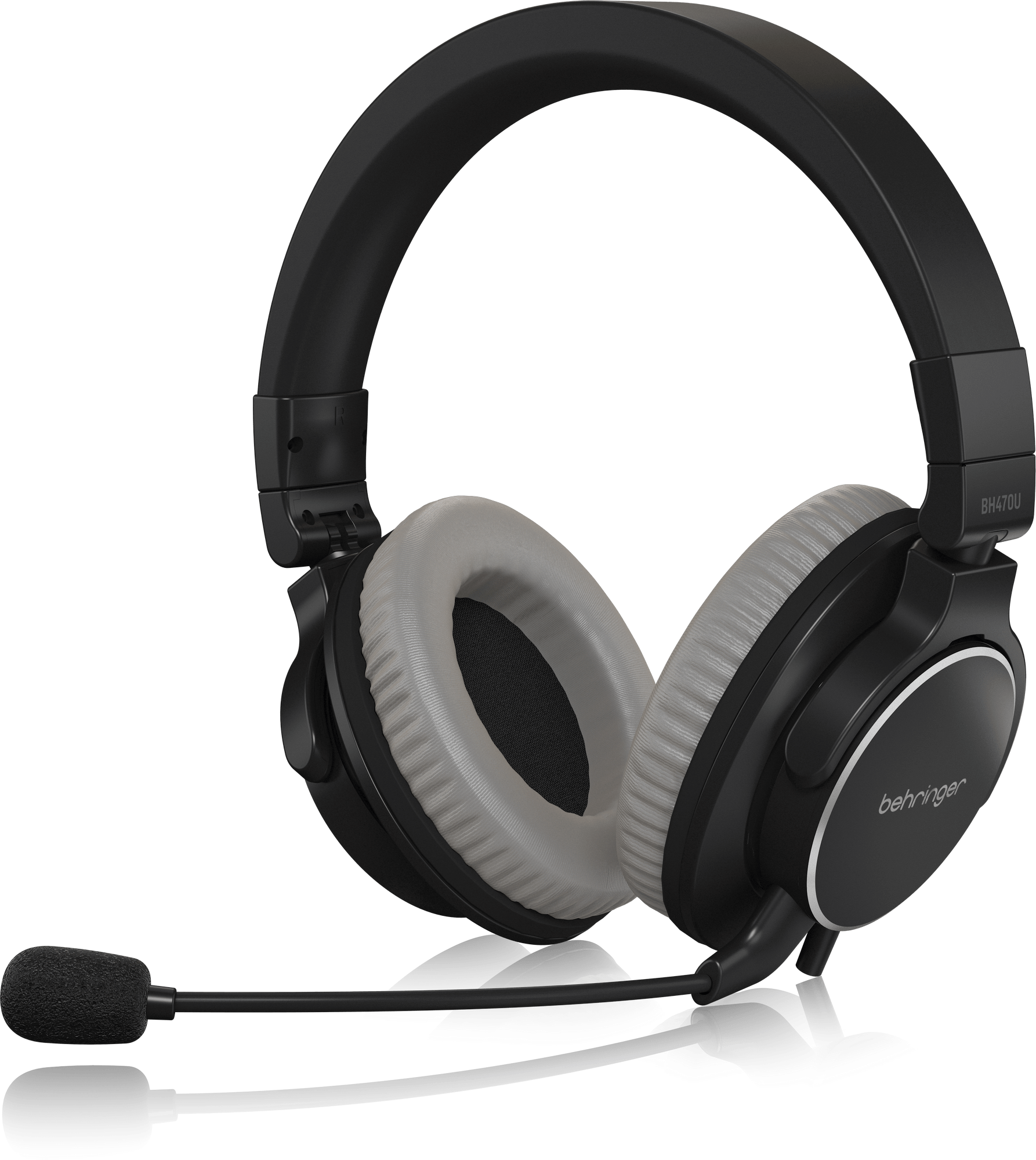Behringer BH470U Premium Stereo Headset with Detachable Microphone and USB Cable