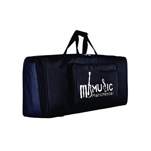 Keyboard and Piano CaseCoverBackpack For Roland EX-30 61-Keys Heavy Padded Lightweight Bag with Front PocketBlack