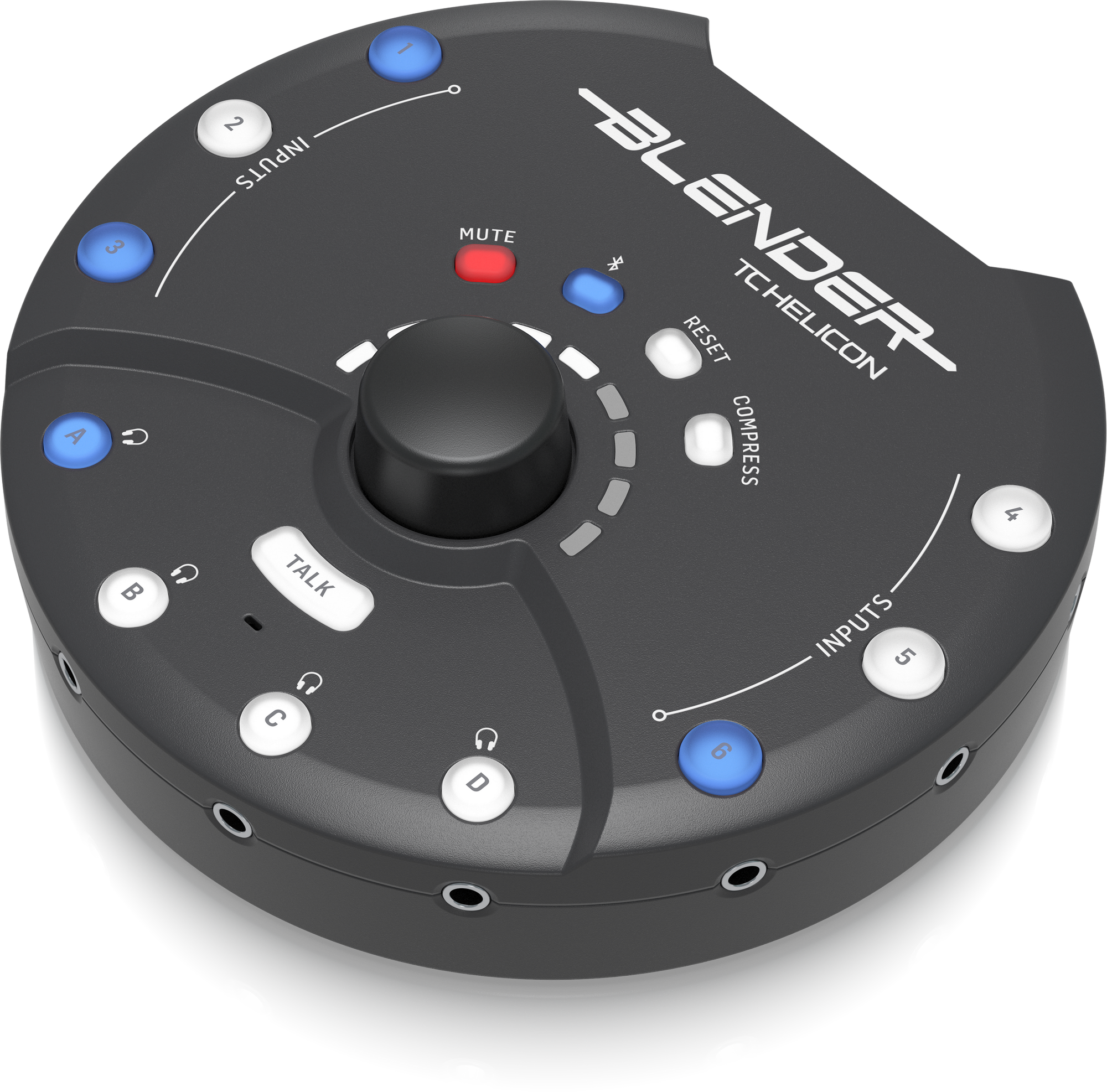 TC Helican BLENDER Portable 12 x 8 Stereo Mixer with 12 x 2 USB Audio Interface and Remote Control